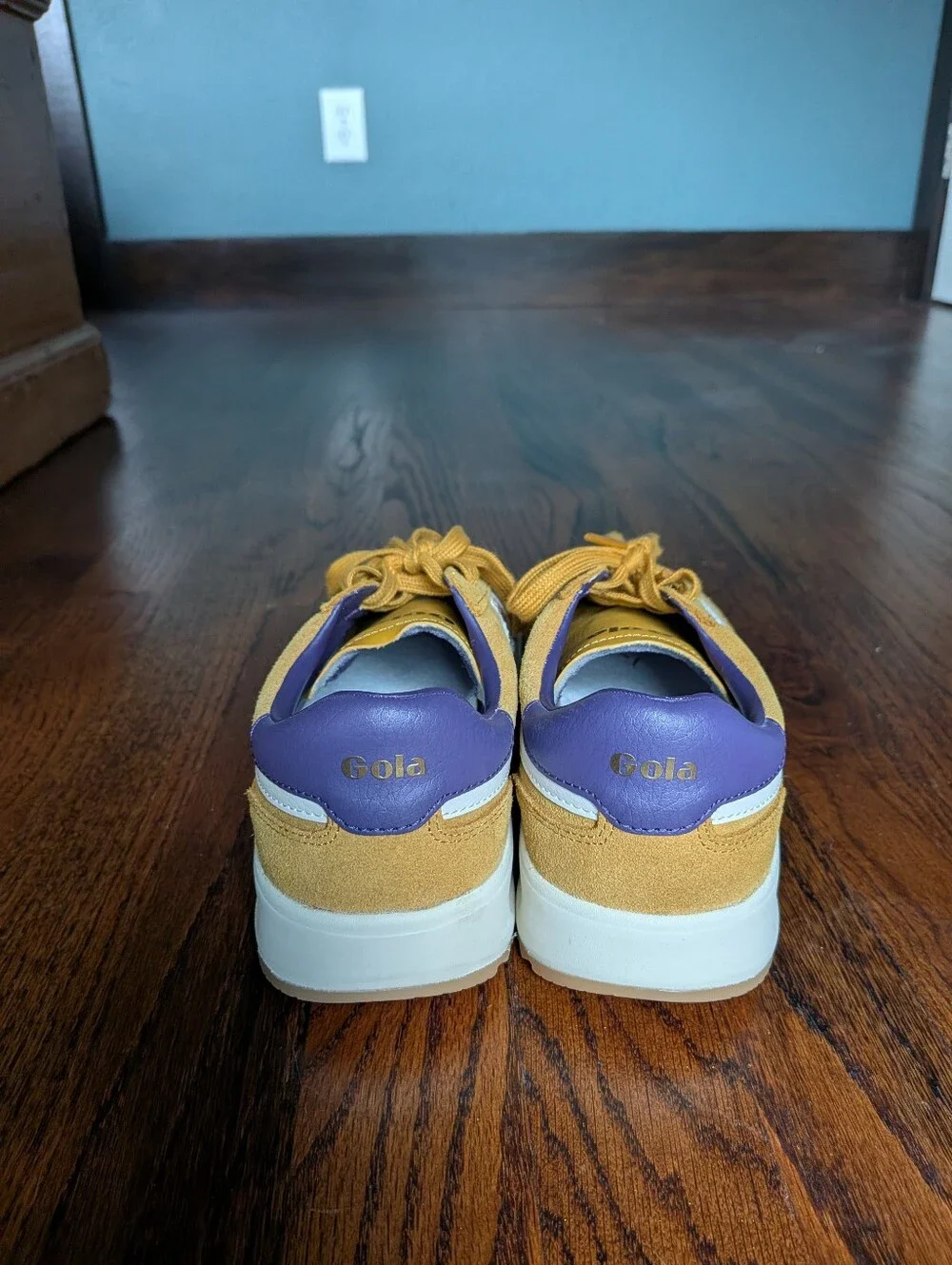 Gola Gold Women's Suede Sneaker